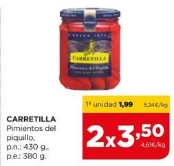 Oferta de Carretilla - Pimientos Del Piquillo por 1,99€ en Alimerka