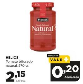 Oferta de Helios - Tomate Triturado Natural por 2,15€ en Alimerka