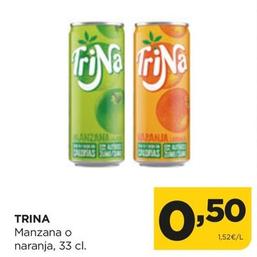 Oferta de Trina - Manzana O Naranja por 0,5€ en Alimerka