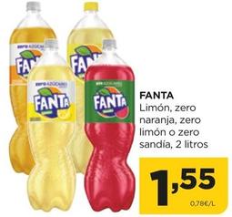 Oferta de Fanta - Limon por 1,55€ en Alimerka
