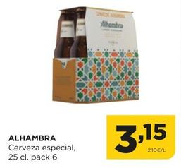 Oferta de Alhambra - Cerveza Especial por 3,15€ en Alimerka