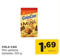 Oferta de Cola Cao - Mini Galletas Bañadas por 1,69€ en Alimerka