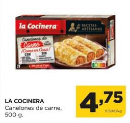 Oferta de La Cocinera - Canelones De Carne por 4,75€ en Alimerka