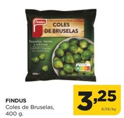 Oferta de Findus - Coles De Bruselas por 3,25€ en Alimerka