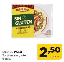 Oferta de Old El Paso - Tortillas Sin Gluten por 2,5€ en Alimerka