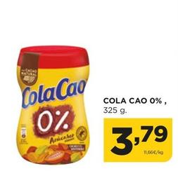 Oferta de Cola Cao - 0% por 3,79€ en Alimerka