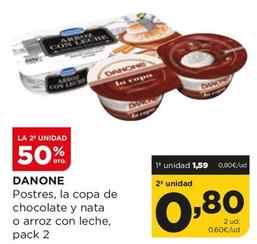 Oferta de Danone - Postres por 1,59€ en Alimerka