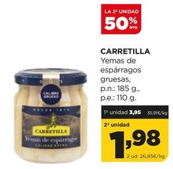 Oferta de Carretilla - Yemas De Espárragos Gruesas por 3,95€ en Alimerka