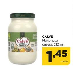Oferta de Calvé - Mahonesa Casera por 1,45€ en Alimerka