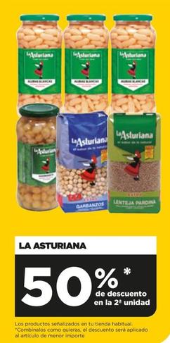 Oferta de La Asturiana - Garbanzos en Alimerka
