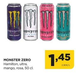 Oferta de Monster - Zero Hamilton por 1,45€ en Alimerka