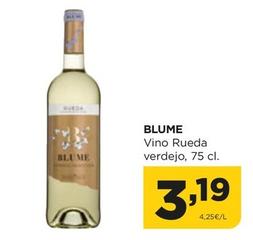 Oferta de Blume - Vino Rueda Verdejo por 3,19€ en Alimerka