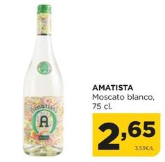 Oferta de Amatista - Moscato Blanco por 2,65€ en Alimerka