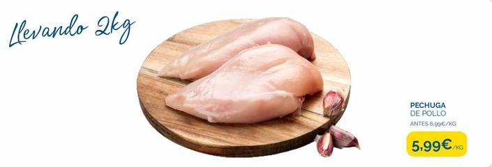 Oferta de Pechuga de pollo en Cash Ecofamilia