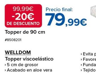 Oferta de Colchones por 79,99€ en Costco