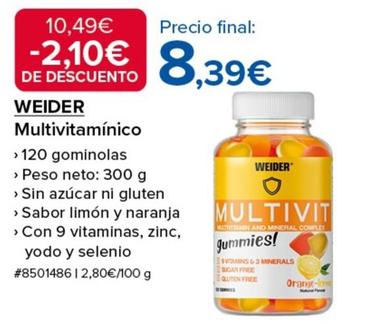 Oferta de Vitaminas por 8,39€ en Costco