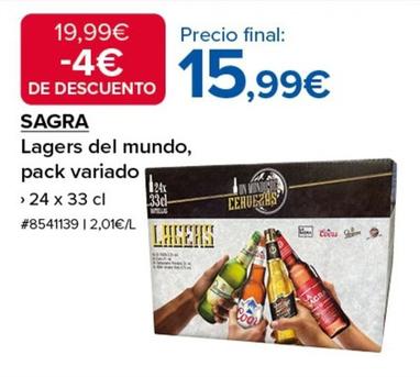 Oferta de Cerveza por 15,99€ en Costco