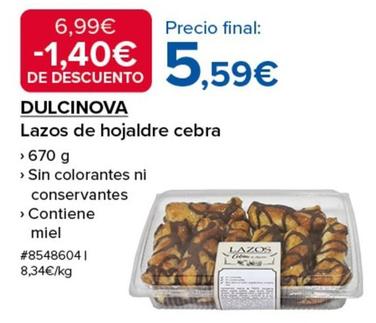 Oferta de Lazos de hojaldre por 5,59€ en Costco
