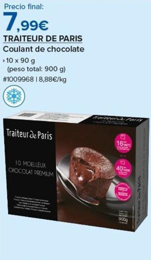 Oferta de Coulant de chocolate por 7,99€ en Costco