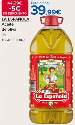 Oferta de Aceite de oliva por 39,99€ en Costco