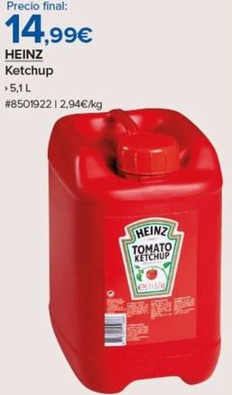 Oferta de Ketchup por 14,99€ en Costco