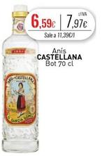 Oferta de Castellana - Anís  por 6,59€ en Cuevas Cash