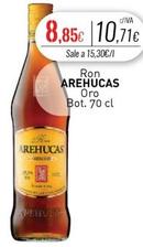 Oferta de Arehucas - Ron por 8,85€ en Cuevas Cash