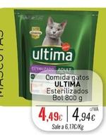 Oferta de Ultima - Comida Gatos por 4,49€ en Cuevas Cash