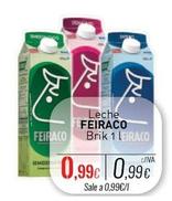 Oferta de Feiraco - Leche por 0,99€ en Cuevas Cash