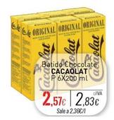 Oferta de Cacaolat - Batido Chocolate por 2,57€ en Cuevas Cash