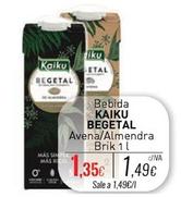 Oferta de Kaiku - Bebida Begetal Avena/Almendra por 1,35€ en Cuevas Cash