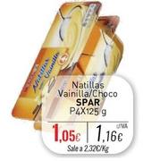 Oferta de Spar - Natillas Vainilla/Choco  por 1,05€ en Cuevas Cash