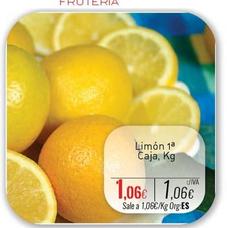 Oferta de Limón por 1,06€ en Cuevas Cash
