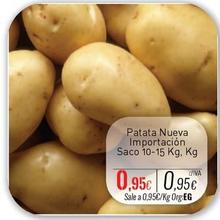 Oferta de Patata Nueva Importación por 0,95€ en Cuevas Cash