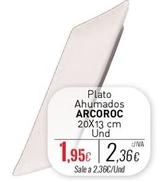 Oferta de Arcoroc - Plato Ahumados por 1,95€ en Cuevas Cash