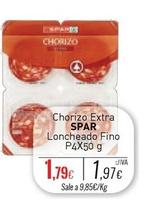 Oferta de Spar - Chorizo Extra por 1,79€ en Cuevas Cash