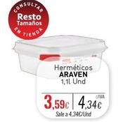 Oferta de Araven - Herméticos por 3,59€ en Cuevas Cash