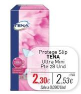 Oferta de Tena - Protege Slip Ultra Mini por 2,3€ en Cuevas Cash