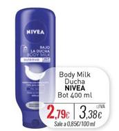 Oferta de Nivea - Body Milk Ducha por 2,79€ en Cuevas Cash