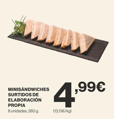 Oferta de Sandwiches por 4,99€ en Supercor