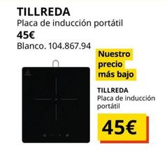 Oferta de Placa de inducción por 45€ en IKEA