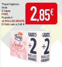 Oferta de Papel higiénico por 2,85€ en Masymas