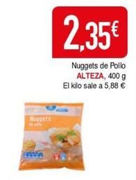 Oferta de Nuggets de pollo por 2,35€ en Masymas
