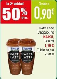 Oferta de Caffe latte por 1,79€ en Masymas