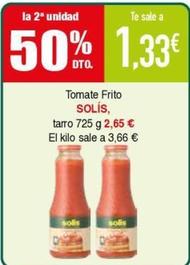 Oferta de Tomate frito por 1,33€ en Masymas