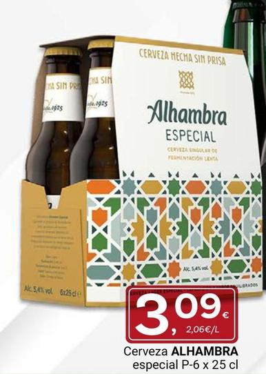 Oferta de Cerveza por 3,09€ en Supermercados Dani
