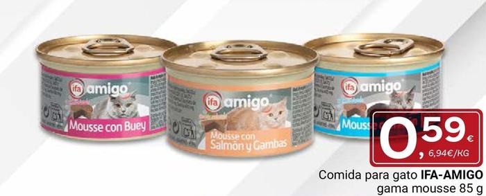 Oferta de Comida para gatos por 0,59€ en Supermercados Dani