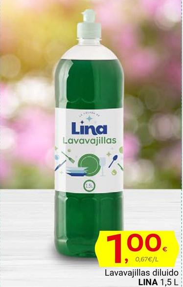 Oferta de Detergente lavavajillas por 1€ en Supermercados Dani