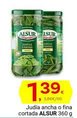 Oferta de Judías verdes por 1,39€ en Supermercados Dani