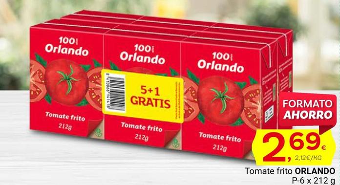 Oferta de Tomate frito por 2,69€ en Supermercados Dani